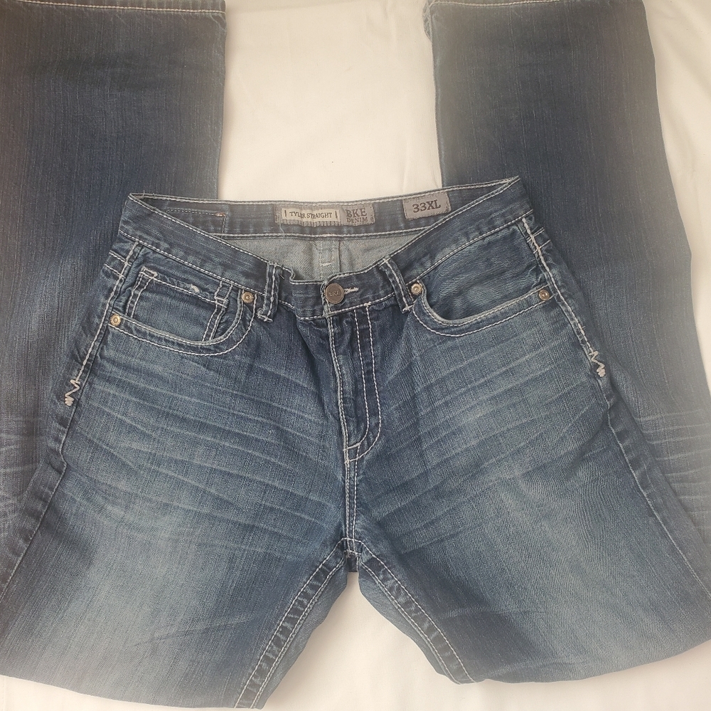 BKE Buckle Tyler Jeans Men's Size 33 XL Medium Wash Straight
